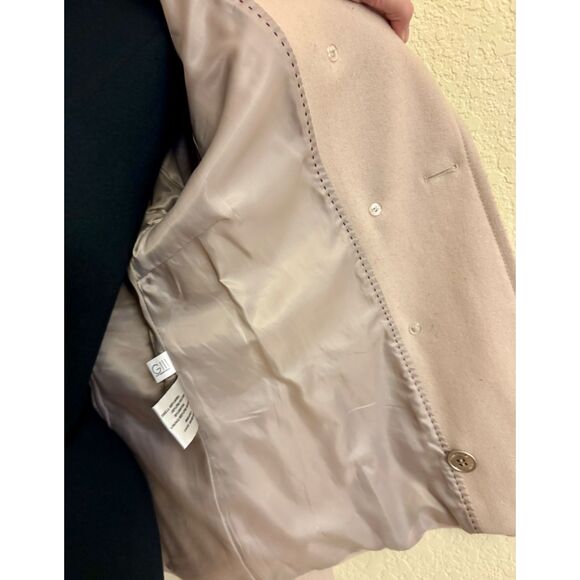 Kenneth Cole Double Breasted Wool Blend Pea Coat - Sz 10 - Picture 13 of 16